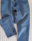 Vintage Button Fly Jeans | Size 10