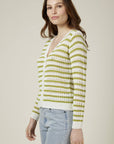 Porto Striped Cardigan