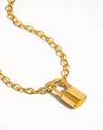 Under Lock & Key Chain Necklace | Non-Tarnish