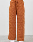 Quilted Leisure Pants