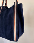 Melody Suede Leather Tote