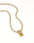 Under Lock & Key Chain Necklace | Non-Tarnish