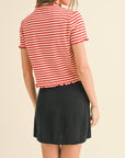 Stevie Stripe Ribbed Top