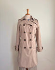 Secondhand Beige Trench Coat | LONDON FOG Size Petite M