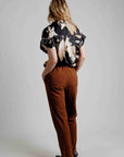 Callie Corduroy Elastic Waist Pants