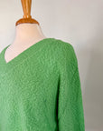 Gabby Green Textured Sweater