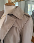 Secondhand Beige Trench Coat | LONDON FOG Size Petite M