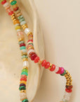 Jewel Multi-Color Beaded Necklace