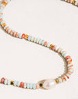 Beaded Pearl Necklace