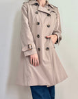 Secondhand Beige Trench Coat | LONDON FOG Size Petite M