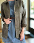 Vera Suede Workers' Jacket