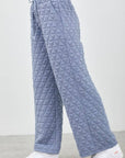 Quilted Leisure Pants