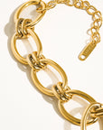 Tila Bold Chain Bracelet | 18k gold plated