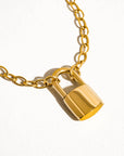 Under Lock & Key Chain Necklace | Non-Tarnish