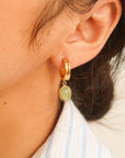 Whitnee Green Dainty Dangle Earring