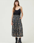 Allie Abstract Floral Tiered Skirt