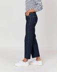 Aberdeen Ankle Crop High Rise Jeans